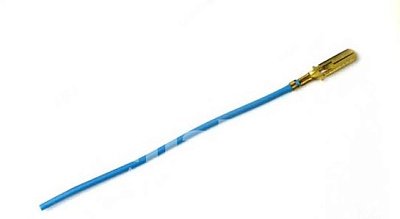 Контакт штыревой 6,3 с проводом S=0,75мм