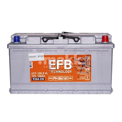 Аккумуляторная батарея 100 Ач Титан EFB о/п  35,2*17,5*19