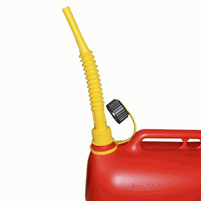 Канистра 20л пластик Oktan Классик с гибким шлангом для бензина А1-01-04 Эконом