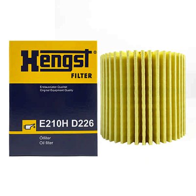 Фильтр масляный Hengst E210H D226 (HU 6006 Z, O-117) Toyota Auris I, II, Avensis III, Corolla X, XI