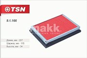 Фильтр воздушный Цитрон "TSN" 9.1.166 10шт/уп (C 2329, AP 154) NISSAN Almera Primera Sunny  X-Trail