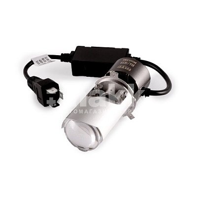 Светодиодные линзы MiniLENS H4/H19, 12V, 30/45W, 5500K, 4500LM MTF комплект
