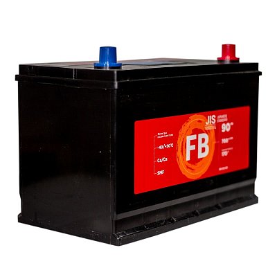 Аккумуляторная батарея 90 Ач FB Азия (105D31L) о/п 30,3х17,2х22,0