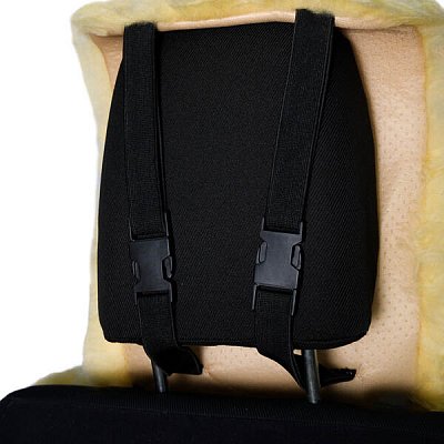 Накидка на сиденье бежевая GS Premium натурал. овчина короткий ворс 150*55 см 1 шт