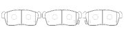 Колодки тормозные передние дисковые BP29443 SB NAGAMOCHI
