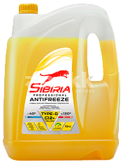 Антифриз Sibiria -40 (G-12+)  (желтый) 10кг