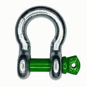 Скоба омегообразная с резьбой HITCH G209, 1.5 т, в пакете (р-р пальца 12,7мм)