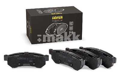 Колодки тормозные задние HF 350 703 HOFER