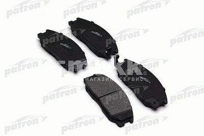 Колодки тормозные дисковые передние PBP1605 PATRON