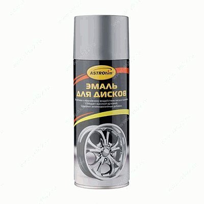 Эмаль для дисков ASTROhim серая 520мл аэрозоль