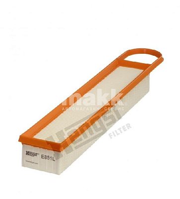 Фильтр воздушный Hengst E851L (C 5082/2) Citroen C3, C4; Peugeot 207, 208, 308