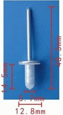 Заклёпка лючка бензобака 5,7*12,8*48,5мм Н-2010