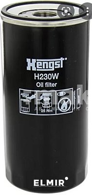Фильтр масляный Hengst H230W (W 1170/7) IVECO