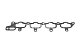Прокладка впускного коллектора Santa Fe Classic G4JS 2.4L P1L-A029 Parts-Mall