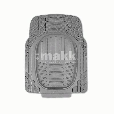 Коврики-ванночка 2 предмета 77*57 для переднего ряда Autoprofi Transform серый (MAT-001 GY)