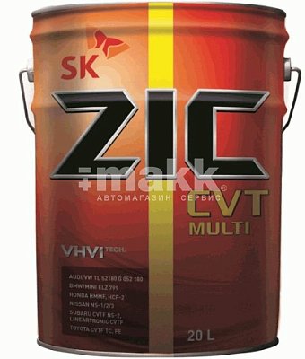 Масло трансмиссионное ZIC CVT Multi 20л розлив