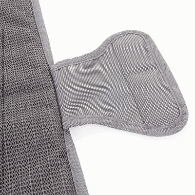 Накидка защитная SM/COV-010 GY/BL под детское кресло на сиденье СМЕШАРИКИ