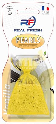 Ароматизатор подвесной Air freshener REAL FRESH PEARLS (Vanilla/Ваниль)