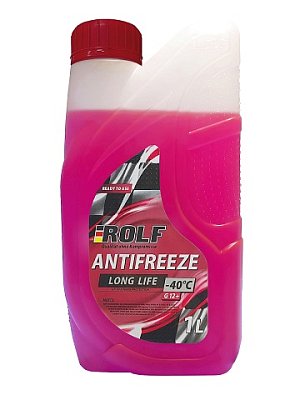 Антифриз ROLF  (-40) G12+ Red 1л (красный)
