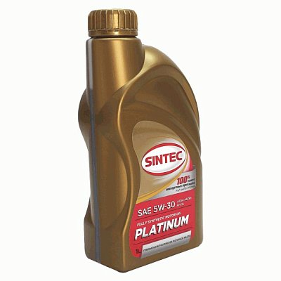 Масло моторное SINTEC PLATINUM 7000 синт 5W30 API SL/CF ACEA A5/B5 1л