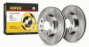 Диск тормозной передний HF 130 281 HOFER