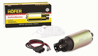 Насос топливный ВАЗ 2112 60л/ч (ком-кт с сеточкой) HF 830 301 Hofer