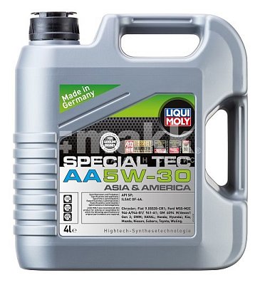 Масло моторное LIQUI MOLY Special Tec AA 5W30 синт. 4л