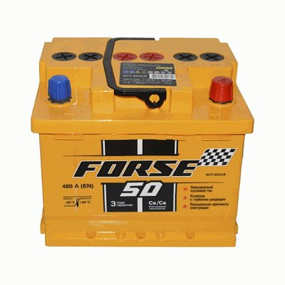 Аккумуляторная батарея 50 Ач Forse о/п кубик 20,7*17,5*17,5