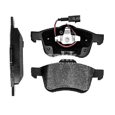 Колодки тормозные передние DX7FD523 Dextrim