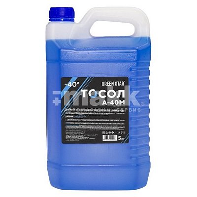 Тосол А-40М Green Star 5кг