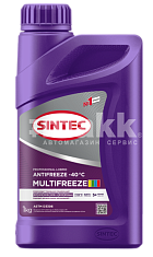 Антифриз  Sintec MULTI FREEZE (-40) 1кг (фиолетовый) 