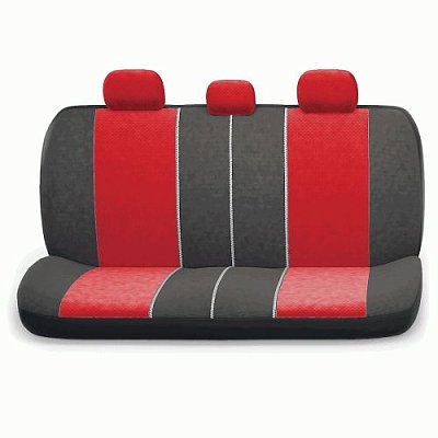 Чехлы Comfort COMBO велюр,11пр.6молн.чёрн./красн р-р М 5шт/уп CMB-1105 BK/RD (M)