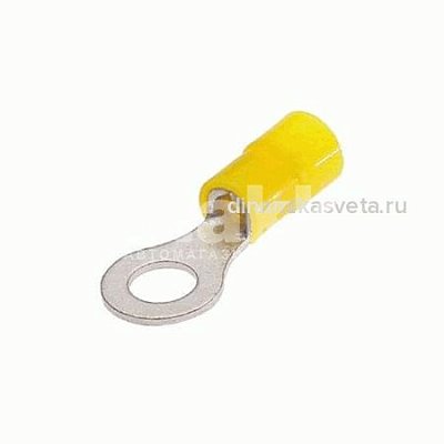 Наконечник кольцевой изолированный КВТ НКИ2,5-8 (медь,ПВХ синий) (ПЭ10/500)