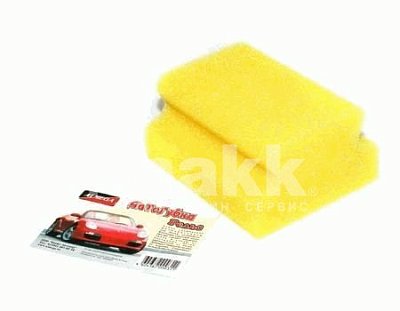Губка ALMEGA рельс пористая  цвет в ассортименте 165х130х80мм