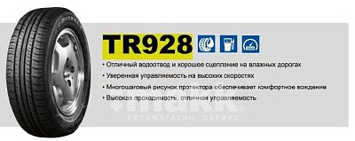 Шина 175/70R14 Triangle TR928 84T лето