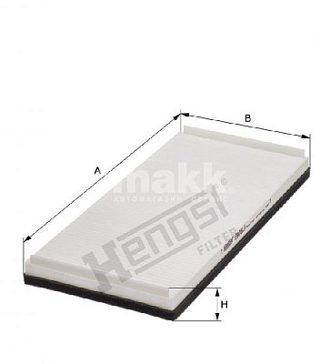 Фильтр салонный Hengst E906LI (CU 40 110) MAN