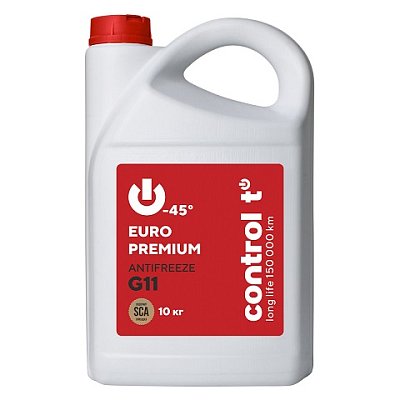 Антифриз  Control T Europremium (-45) 10кг G11 красный 