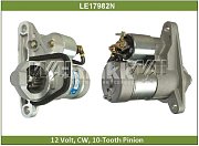 Стартер Nissan X-Trail Qashqai 17982N LESTER