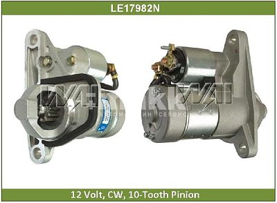 Стартер Nissan X-Trail Qashqai 17982N LESTER
