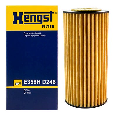 Фильтр масляный Hengst E358H D246 (HU 6013 z) AUDI, CUPRA, PORSCHE, SEAT, SKODA, VW (VOLKSWAGEN)