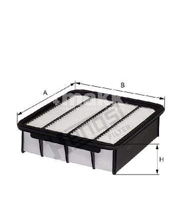 Фильтр воздушный Hengst E1854L (A-1038) TOYOTA Land Cruiser Prado