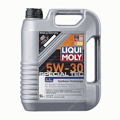 Масло моторное LIQUI MOLY Special Tec LL 5W30 синт. API SL ACEA A3/B4 5л