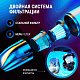 Пылесос беспроводной ROBOVOLT V8,100W 2 насадки,LED фонарь,магн.крышка,зарядка Type-C 5V 1,8A, сумка