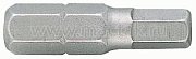 Вставка (бита) торцевая 1/4", HEX, 6 мм, L = 25 мм King Tony 102506H