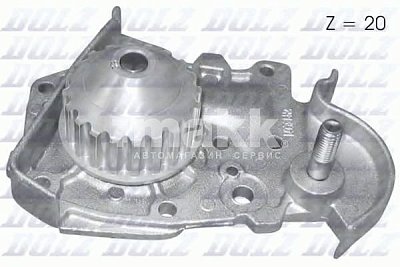 Насос водяной RENAULT K7J K7M R135 DOLZ