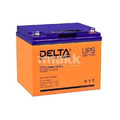 Аккумуляторная батарея Delta 12В 40 Ач DTM 1240 L
