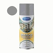 Эмаль металлик VIXEN универсальная серебро, аэрозоль 520мл VX19120