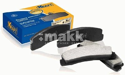 Колодки тормозные передние KT 091353 KRAFT