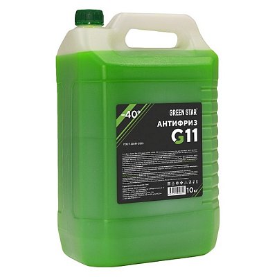 Антифриз Green Star G11 зеленый 10кг