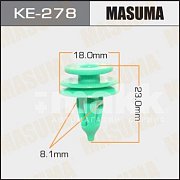 Клипса пластм. крепежная KE-278 Европа Masuma